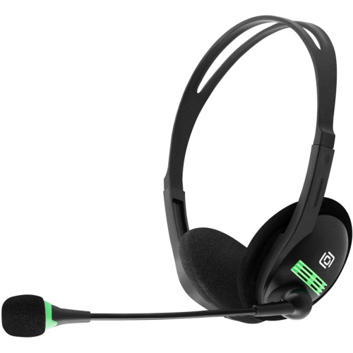 1532004 Наушники с микрофоном Оклик HS-M100 черный 1.8м накладные оголовье (1532004) 1532004 Наушники с микрофоном Оклик HS-M100 черный 1.8м накладные оголовье (1532004)