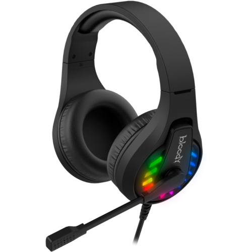 G230 Наушники с микрофоном A4Tech Bloody G230 черный 2м накладные USB оголовье (G230) фото 6 G230 Наушники с микрофоном A4Tech Bloody G230 черный 2м накладные USB оголовье (G230) фото 6