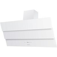 ManchesterLight90WhiteGlassWhite ВЫТЯЖКА MAUNFELD MANCHESTER LIGHT 90 БЕЛОЕ стекло/ Тип: настенная Цвет: белый Управление: сенсорное Ширина, мм: 900 Полная потребляемая мощность, Вт: 260 Количество скоростей: 3 Максимальная производительность, м3/ч: 1000