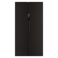 MFF191NFSB Холодильник MAUNFELD/ Холодильник Side by Side, 191.2х95.5х63.5 см, Total No Frost, инвертрный компрессор, полезный объем 606 л, сенсорное управление, A+, LED освещение, цвет: черная нержавеющая сталь