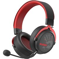 MR590+WIRED/SPORTRED Наушники с микрофоном A4Tech Bloody MR590 Sports красный/черный 1.5м мониторные BT/Radio/3.5mm оголовье (MR590+ WIRED/SPORT RED)