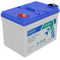 GPL12-33S Батарея Vektor Battery серия GPL (S), GPL 12-33S, напряжение 12В, емкость 33,00 Ач (разряд 10 часов), макс. ток разряда (5 сек.) 330А, макс. ток заряда 9,9 А, свинцово-кислотная типа AGM, клеммы M6, ДxШxВ 196x130x154мм., вес 10 кг., срок службы