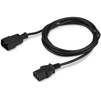 KP-PC-C13-C14-1.5M Кабель KingPrice KP-PC-C13-C14-1.5m IEC C13 IEC C14 1.5м черный