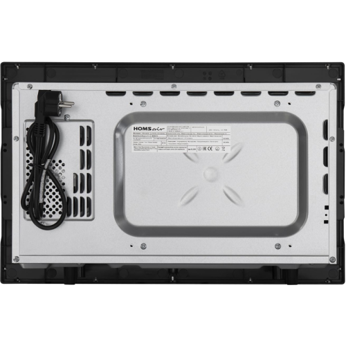 MOB201S Печь микроволновая электрич. HOMSair MOB201S/ встраиваемая, механическоеуправление, 20 л, 1300 Вт,нерж. сталь фото 7