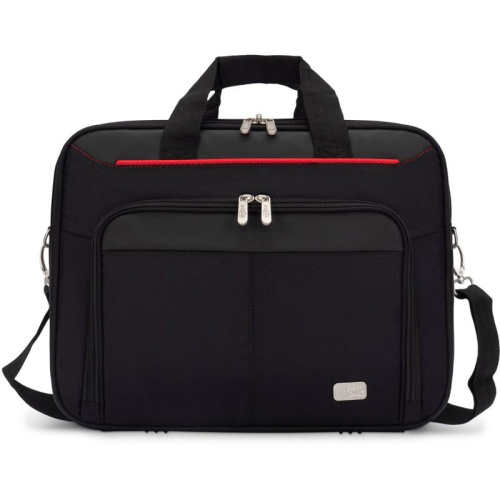 PCP-A9015BK Сумка для ноутбука 15.6" PC Pet PCP-A9015BK черный/красный нейлон