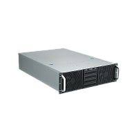 YRM-36514A0 Серверный корпус/ Server case YCC YRM-36514A0, 3U, E-ATX, w/o PSU, int. 10x3,5" + 4x3,5"/2,5" HDD bays, 2x120mm front fans, 3x120mm middle fans, 2x60mm rear fans, 2xUSB 2.0, 5xFH PCIe vertical slots, 1xFHFL PCIe horizontal slot, depth 650mm, s