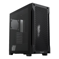 M541-TGBK Корпус без блока питания/ Case HSPD M541, Mesh Mid Tower, Black, TG, 0.7 SPCC, no fans, ATX, mATX, mITX, 170/405/210mm, 2x2.5", 2x3.5", 7xPCI, 1xUSB-A 3.0, 2xUSB-A 2.0, 465x220x485mm
