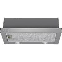 VSLIGHT50INOX ВЫТЯЖКА MAUNFELD VS LIGHT 50 ""НЕРЖАВЕЙКА""/ Тип: встраиваемая Цвет: нержавейка Управление: колыбельное Ширина, мм: 500 Полная потребляемая мощность, Вт: 140 Количество скоростей: 2 Максимальная производительность, м3/ч: 480 Диаметр воздухов
