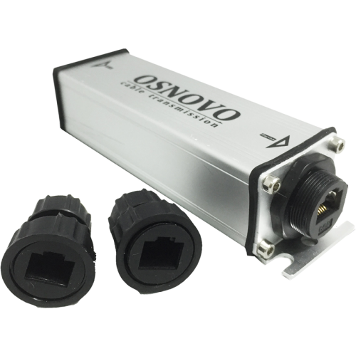 E-PoE/1W РоЕ удлинитель/ OSNOVO Уличный PoE удлинитель 10M/100M Fast Ethernet до 500м (до 22W) фото 2