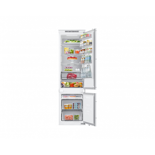 BRB80F30BES0EO Встраиваемый холодильник Samsung, ВхШхГ 193.5х54х55 см, объем 298 (224+74) л, Twin Cooling, Metal Cooling, зона свежести, режим "Отпуск", No Frost, Wi-Fi, слайдерное крепление, энергоэффективность E фото 7