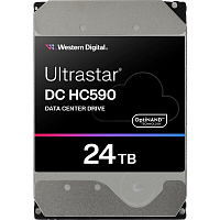WUH722626AL5204 Жесткий диск/ HDD WD SAS Server 26Tb Ultrastar DC HC590 7200 12Gb/s 512MB 1 year warranty (replacement ST24000NM007H, MG11SCA24TE)