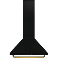 WHC63CLB Вытяжки GORENJE/ WHC63CLB, Настенная вытяжка, ширина 60 см, 650 м3/ч, Отвод воздуха и рециркуляция, цвет: антрацит