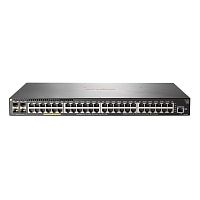 JL262A Коммутатор HPE JL262A HPE Aruba 2930F Managed L3 Lite 48G PoE+ 370W 4SFP Switch