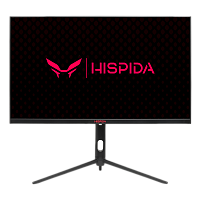 GI27Q24HE Монитор HISPIDA 27'' 2560x1440, IPS, 178/178, 1ms, 300nit, 1500:1, 240Hz, 2xDP/2xHDMI, noxUSB-A, RGB, FreeSync, LowBlueLight, LTSP, ExtPWR, Black, 1y