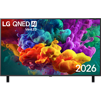 55QNED85B6C.ARUG Телевизор ЖК 55'' LG/ 55", Ultra HD, QNED MiniLED, Dynamic QNED Color, Edge Led, Precision Dimming Pro, AI Picture Pro, Smart TV (WebOS 26), Wi-Fi 5, DVB-T2/C/S2, MR, 120Hz Native (VRR 144Hz), 2.0ch (20W), 4хHDMI, 2хUSB, 2 Pole, черный гр