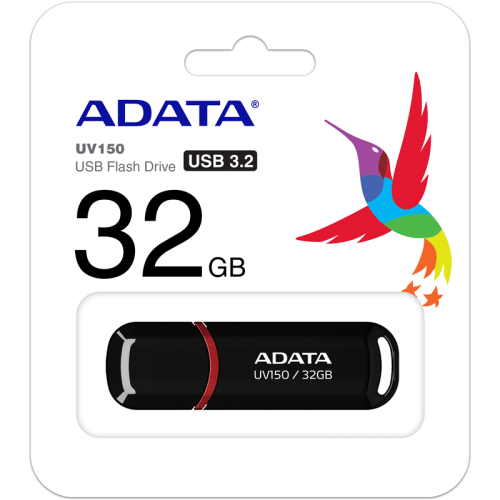 AUV150-32G-RBK USB-накопитель/ ADATA 32GB UV150 USB Flash Drive (Black) фото 2 AUV150-32G-RBK USB-накопитель/ ADATA 32GB UV150 USB Flash Drive (Black) фото 2