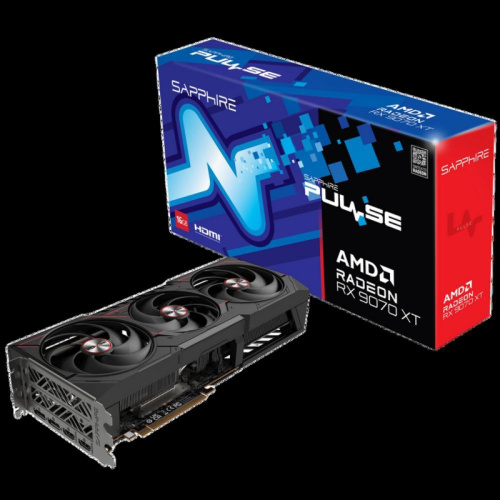 11348-03-20G Видеокарта Sapphire RX9070XT PULSE 16GB GDDR6 256bit 2xDP 2xHDMI 3FAN RTL фото 9 11348-03-20G Видеокарта Sapphire RX9070XT PULSE 16GB GDDR6 256bit 2xDP 2xHDMI 3FAN RTL фото 9