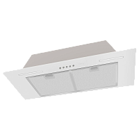 KHI9931W Встраиваемая вытяжка Korting/ Полностью встраиваемая(блок), в шкаф 90см, механическое управление, 3 режима, 950 м3/ч., алюминиевый жировой фильтр, LED освещение, ур.шума 56 дб, цвет - белый