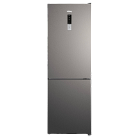 KNFC61869X Холодильник Korting/ Нижняя морозильная камера, Full No Frost, цифровой дисплей,сенсорное управление,объем холодильного отделения: 223 л,объем морозильного отделения: 94 л,габариты (ВхШхГ):1855х595х635 мм, цвет -нержавеющая сталь