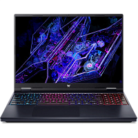 NH.QRDCD.001 Ноутбук/ ACER Predator Helios Neo 16 PHN16-72-70EC 16"(2560x1600 (матовый) IPS)/Intel Core i7 14700HX(2.1Ghz)/16384Mb/1024PCISSDGb/noDVD/Ext:nVidia GeForce RTX4050(6144Mb)/Cam/BT/WiFi/65WHr/war 1y/2.4kg/Black/NoOS