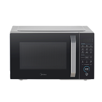 EM825P2ET-S Микроволновая печь MIDEA/ 25 л, 800 Вт, сенсорная ПУ, цвет - серебристый
