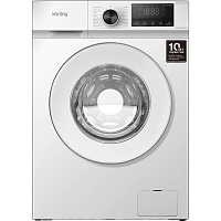 KWM45DS1277 Стиральная машина с паром KORTING/ Стиральная машина с паром KORTING, узкая, глубина 45 см, загрузка 7 кг, 15 программ, 1200 об/мин, сенсорное управление, LED дисплей, инверторный мотор, энергоэффективность А+++, цвет белый