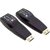 617R/T Передатчик и приемник сигнала HDMI по волоконно-оптическому кабелю; кабель 2LC, многомодовый ОМ3, до 200 м, поддержка 4К60 4:4:4 [94-0006150]