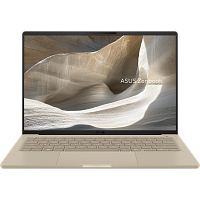 90NB1711-M007R0 Ноутбук/ ASUS UX3407NA-QD100W 14"(1920x1200 OLED)/Qualcomm Snapdragon X2 Elite X2E-88-100(3.4Ghz)/32768Mb/1024SSDGb/noDVD/Int:Shared/Cam/BT/WiFi/70WHr/war 1y/0.99kg/Zabriskie Beige/Win11Home + маг-алюм корп; +чехол
