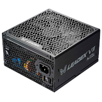 SF-1000F14XP Блок питания 1000 Ватт/ Power Supply Super Flower Leadex VII, 1000W, ATX 3.0, 140mm, 12xSATA, 4xPCI-E(6+2), 1x12VHPWR, APFC, 80+ Platinum, Full Modular