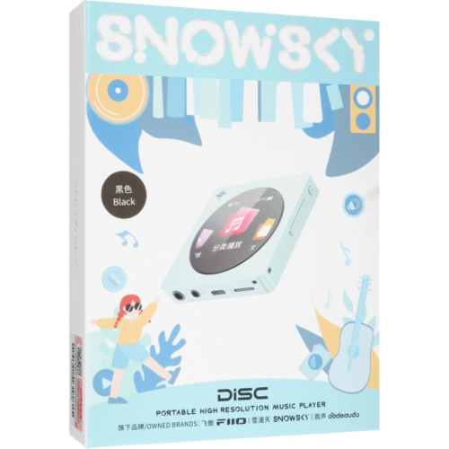 6953175761280 Hi-Fi-плеер/ FIIO SNOWSKY DISC (F5381D) Чёрный фото 8 6953175761280 Hi-Fi-плеер/ FIIO SNOWSKY DISC (F5381D) Чёрный фото 8