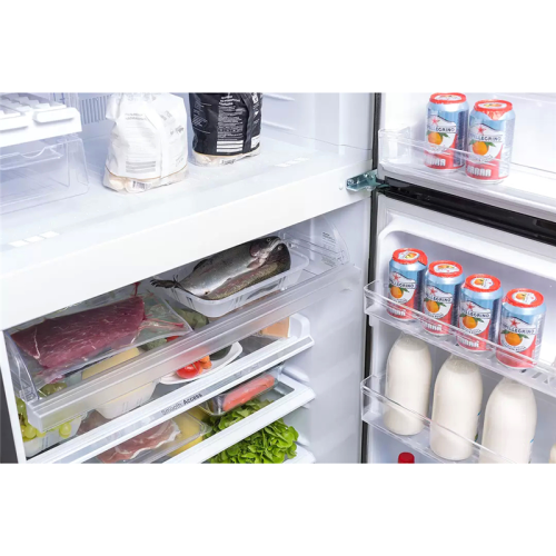 SJXE59PMSL Холодильник Sharp/ Холодильник. 185 см. No Frost. A+ Серебристый. фото 4