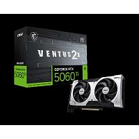RTX5060Ti8GVENTUS2XOCPLUS Видеокарта PCIE16 RTX5060TI 8GB RTX 5060 Ti 8G VENTUS 2X OC PLUS MSI