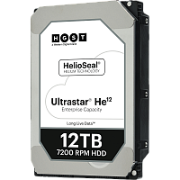 0F29532 Жесткий диск/ HDD WD/HGST SAS Server 12Tb Ultrastar HE12 7200 12Gb/s 256MB 1 year warranty (replacement HUH721212AL5204, HUH721212AL4204, MG09SCA12TE, ST12000NM002G, ST12000NM004J)