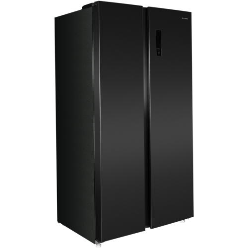 MFF177NFSB Холодильник MAUNFELD/ Холодильник с инвертором MAUNFELD MFF177NFSB, ВхШхГ 1770х912х704 мм, инверторный мотор, No Frost, сенсорное управление, объем 592 (374+218) л, LED освещение, энергоэффективность А++, цвет черный фото 2