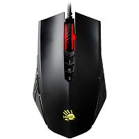 A70MATTEBLACK Мышь A4Tech Bloody A70 черный оптическая 6200dpi USB 8but (A70 MATTE BLACK)