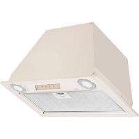 INLINEA52Beige Вытяжка встраиваемая Kuppersberg/ KITCHEN RETAIL / Встраиваемая вытяжка, ширина 52 см, отвод/рециркуляция, 850 м3/час, электронное сенсорное управление, таймер, пульт ДУ, 3 скорости, светодиодное освещение 2х3,5 Вт, металлический жироулавли