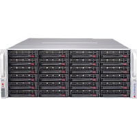CSE-847E1C-R1K23JBOD Дисковая полка/ 4U SC847 JBOD w/SAS3 Single Expander Storage Chassis and 1200W Power supply
