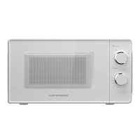 TMW203W Микроволновая печь KUPPERSBERG/ Микроволновая печь KUPPERSBERG, отдельностоящая, 5 уровней мощности, объем 20 л, гриль, поворотный переключатель, таймер, блокировка от детей, поворотный стол, цвет белый