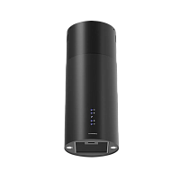TUBA35B Вытяжка Kuppersberg/ Вытяжка Kuppersberg, цилиндрическая, островная, 35 см, электронное кнопочное управление, таймер, отвод/рециркуляция, 3 скорости, производительность 850 м3/ч, LED освещение, обратный клапан, уровень шума 68 дБ, угольный фильтр