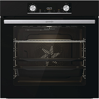 BOSX6737E03B Встраиваемые электрические духовки GORENJE/ Духовой шкаф, 77л, 60 см, ExtraSteam: приготовление с паром, Очистка паром AquaClean, черный