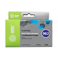 -/ Картридж струйный Cactus CS-EPT962 T0962 голубой (13мл) для Epson Stylus Photo R2880