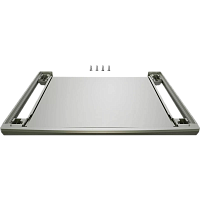 WTZ2750X Соединительный элемент с полкой для сушильных машин серии WQB, серебристый цвет