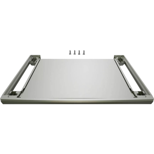 WTZ2750X Соединительный элемент с полкой для сушильных машин серии WQB, серебристый цвет WTZ2750X Соединительный элемент с полкой для сушильных машин серии WQB, серебристый цвет