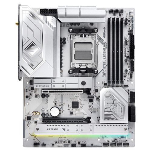 X870STEELLEGENDWIFI Материнская плата ASRock X870 STEEL LEGEND WIFI, RTL фото 3 X870STEELLEGENDWIFI Материнская плата ASRock X870 STEEL LEGEND WIFI, RTL фото 3