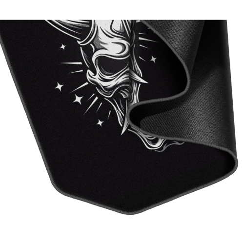 50573 Defender Напольный игровой ковер Motion черный/белый+принт Череп фото 4