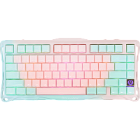 6972448924450 Игровая клавиатура/ Механическая беспроводная клавиатура Gravastar Mercury K1 Lite PM PNK