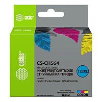 CS-CH564 -/ Картридж струйный Cactus CS-CH564 №122XL многоцветный (18мл) для HP DJ 1050/2050/2050s