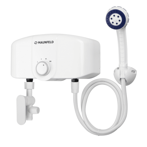 MWH55IS Водонагреватель MAUNFELD/ Проточный, 95 С max, 5500 Вт, белый цвет