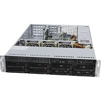 SYS-6029P-WTR Серверная платформа/ Supermicro SuperServer SYS-6029P-WTR 2U, 2xLGA-3647, 12xDDR4 Up to 1.5TB ECC 3DS LRDIMM, 8x3.5" SAS/SATA HS drive bays, 2x3.5" fixed drive bays, 2x1GBase-T ports, 4xPCIe 3.0 x8 FHHL, 2xPCIe 3.0 x8 LP, 1xPCIe 3.0 x16 AOM,
