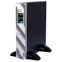 SRT-2000ALCD ИБП SRT-2000A, линейно-интерактивный, 2000ВА, 1800Вт, LCD, Rack/Tower, 8 розеток IEC320 C13 и 1 розетка C19 с резервным питанием, USB, RS-232, слот под SNMP карту, EPO, защита RJ45, ШхГхВ 428х563х84мм., вес 27.5кг./ UPS POWERCOM SRT-2000A, li